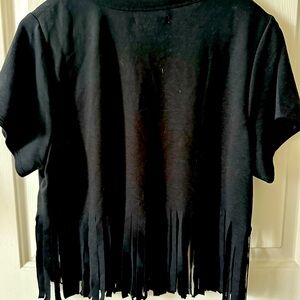 VERSONA T Shirt w/ RAG BOTTOM